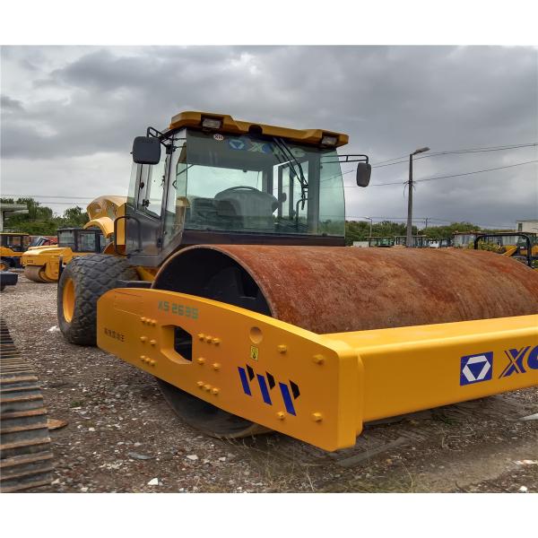 Road Construction Euipments XS263S Used Road Roller with 25% Grade Ability