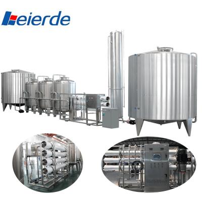 SUS304/316L 1-10T Per Hour Mini Industrial RO Pure Water Treatment System