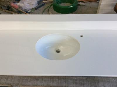Kitchen Artificial Stone Countertops White Engineered Stone Countertop Easy To Clean