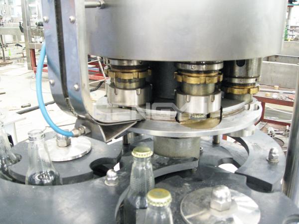 Automatic Single Head Beer Bottle Filling Capping Machine