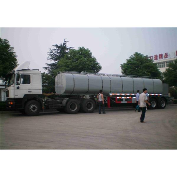 30CBM Bitumen Heating Tank , Asphalt Cheap Tanker Trailer , Asphalt Tank Transport Trailer