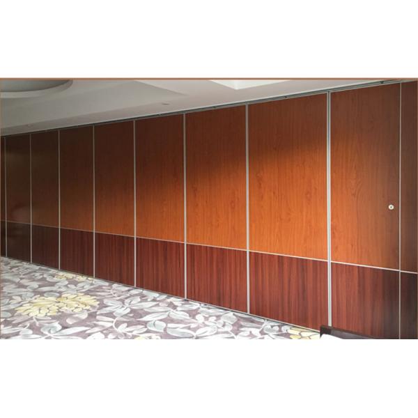 Conference Room Sound Proof Partitions , Sliding Folding Office Partitions