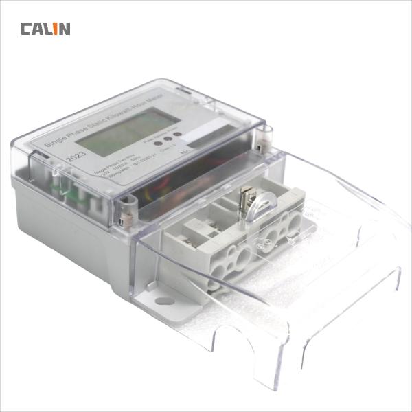 Load Switch Single Phase Electric Meter , Prepayment Electricity Meters