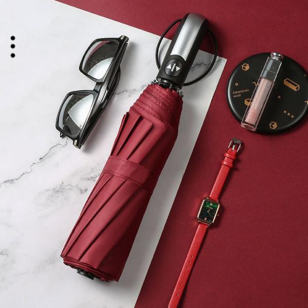 3 Folding Automatic Business Umbrella Anti UV Resistant for Outdoors All in 1 Function