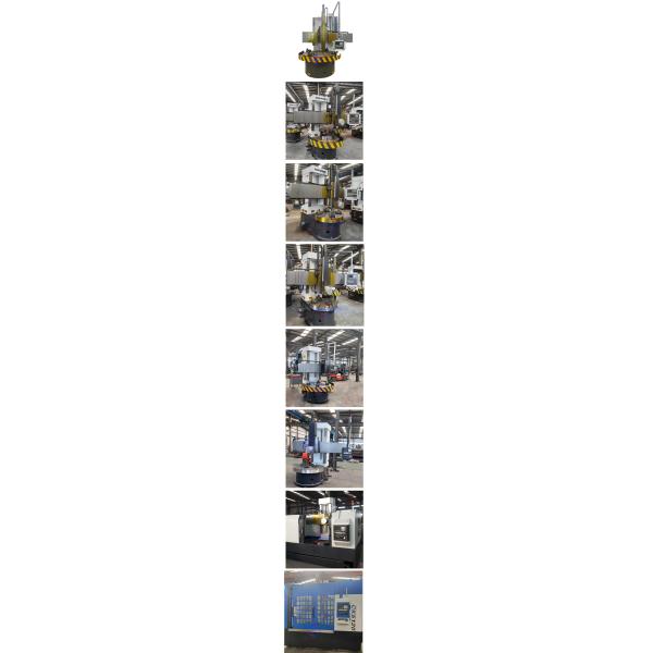 Печатный станок Henan CK5125 Тяжелые металлические режущие инструменты Вертикальные станки с ЧПУ