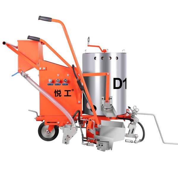 Parking Lots Stadium Road Marking Machine Diesel 6.5HP 10 L/Min 250 Bar Hydraulic Straight Line Cold Melt Spray