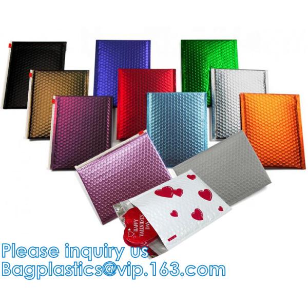 Cosmetic Wrap Packing, Zip lockk Bubble Pouch, Slider Zipper Bubble Bag, Customized Jewelry Packaging