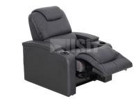 Sofá bonde curvado USIT único Seat luxuoso Stlyle moderno do Recliner do braço