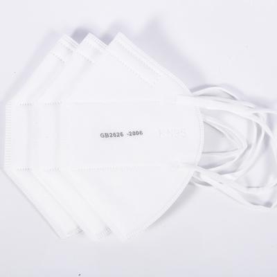 In Stock Disposable Protective Nonwoven KN95 Folding Half Face Mask for civil use