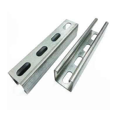 Corrosion Resistant Silver Slotted Aluminum Channel With Exceptional Strength