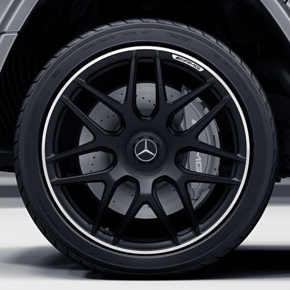 Black Cross Spoke 66.6 Hole 5x112 22 Inch Rims G Class W463A