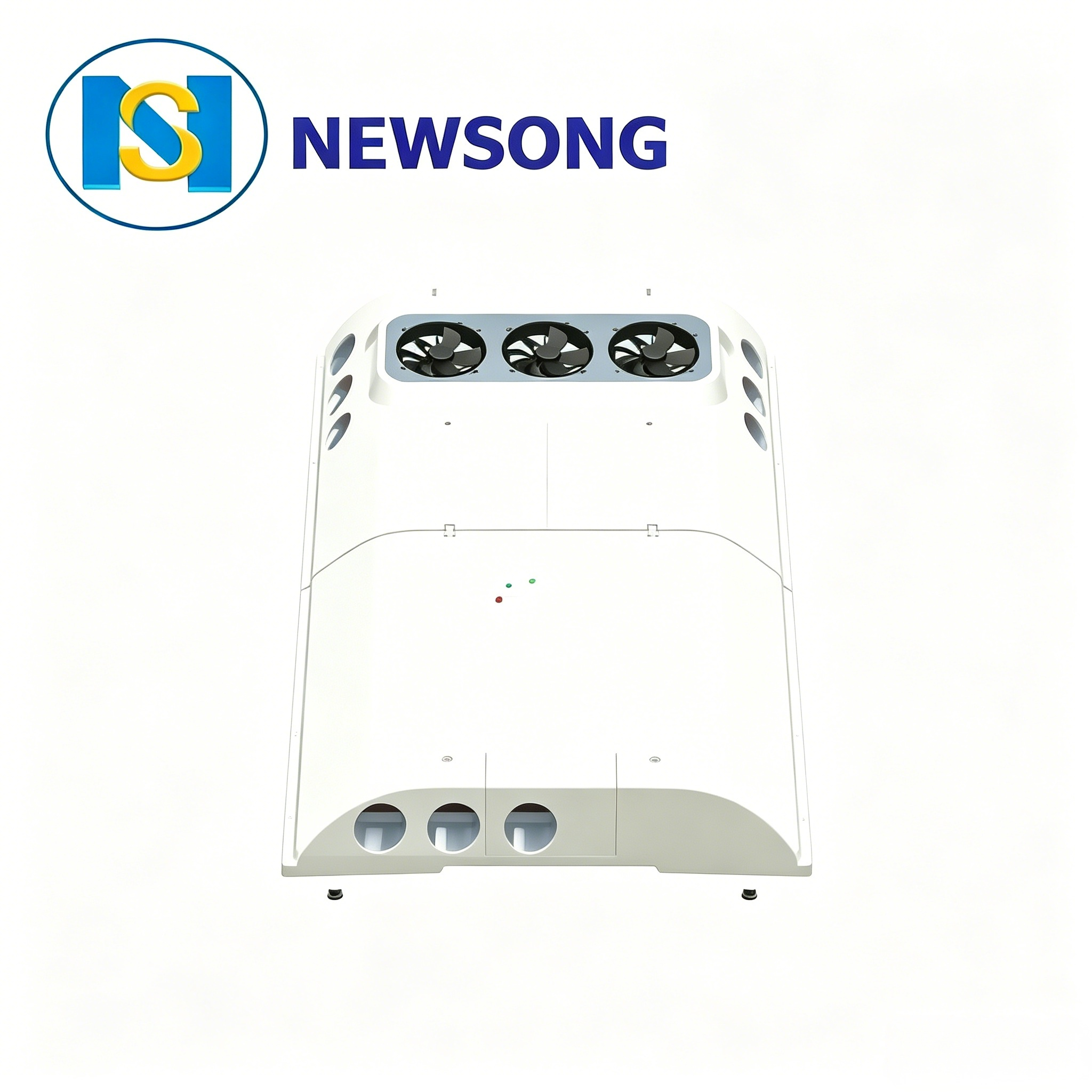 Energy Efficient Electric Bus Air Conditioning Unit , Roof Mounted Electric Bus Ac System