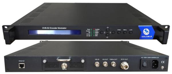 SDI To DVB S2 Hdmi To Digital Tv Modulator 950 ~ 2150Mhz COL5011U For Satellite TV L Band