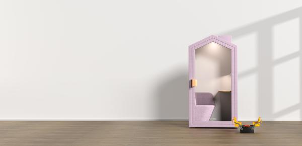 High Privacy Soundproof Office Pod Low Noise Videoconferencing Communication Booth