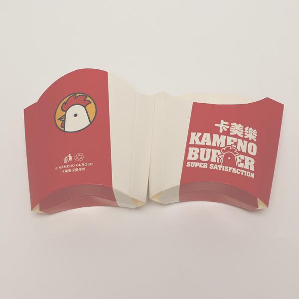 Бумажная упаковочная коробка для одноразовых продуктов для упаковки