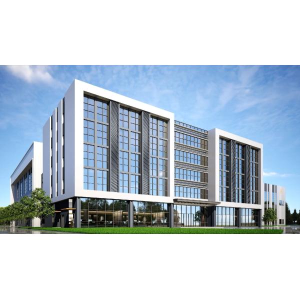 Solid Galvanized H Shaped Steel Manufacturer Prefab Commercial Office Building Steel Structure