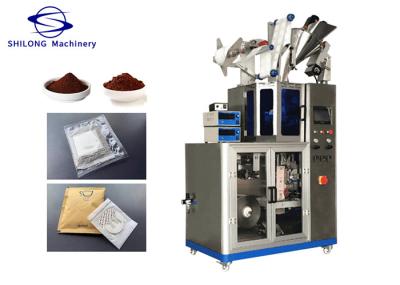 Joint latéral accrochant 50HZ PID de la machine à emballer de sachet à thé de café d'égouttement d'oreille 3 automatiques