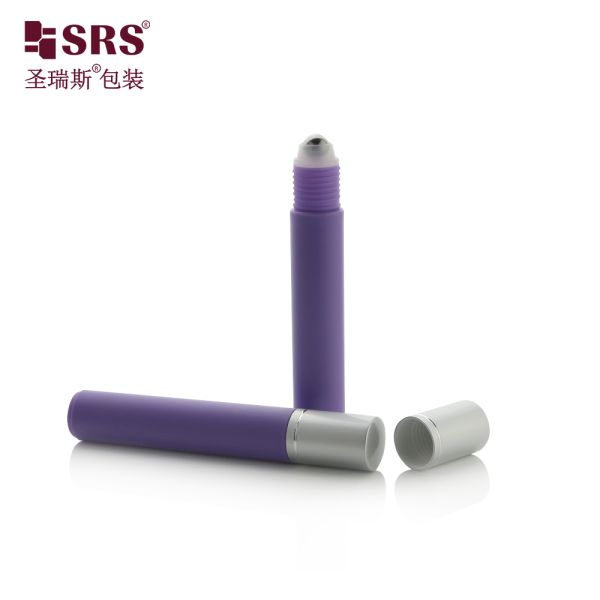 RPA 15ML Injection Custom Color PP Roller Ball Bottle For Eye Serum Gel