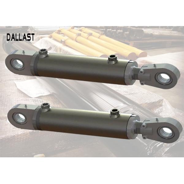 Tailer Parts Arm Hydraulic Cylinders Piston Built - In Safety Valve Corrosion Resistant