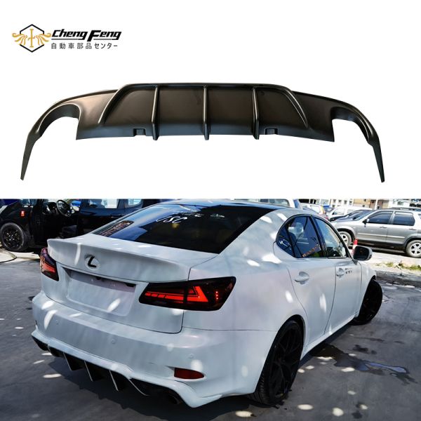 OEM Factory Rear Bumper Diffuser Rear Lip for Lexus IS300 IS350c IS250 IS250c IS300h IS200t 2006-2012