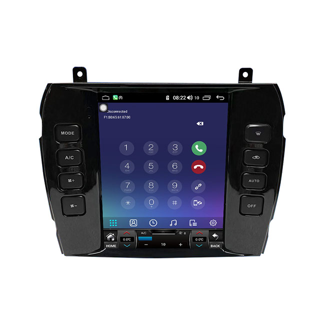 блок 11,0 фасции автомобильного радиоприемника андроида 6G 128GB главный для ягуара XJ350