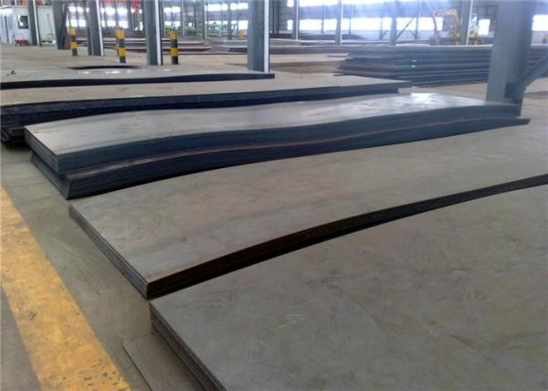 O preto suave laminado a alta temperatura da placa de aço de ASTM A285 GR.C pintou a superfície terminada