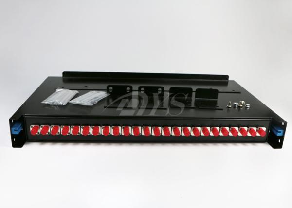 Cold-rolled Steel FC adapter hole  24Core Drawer / sliding type Fiber Optic Terminal Box