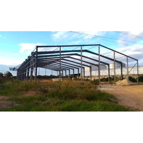 Heavy Duty Metal Prefabricated Hay Shed, Farm Building for Hay Storage and Livestock Feed
