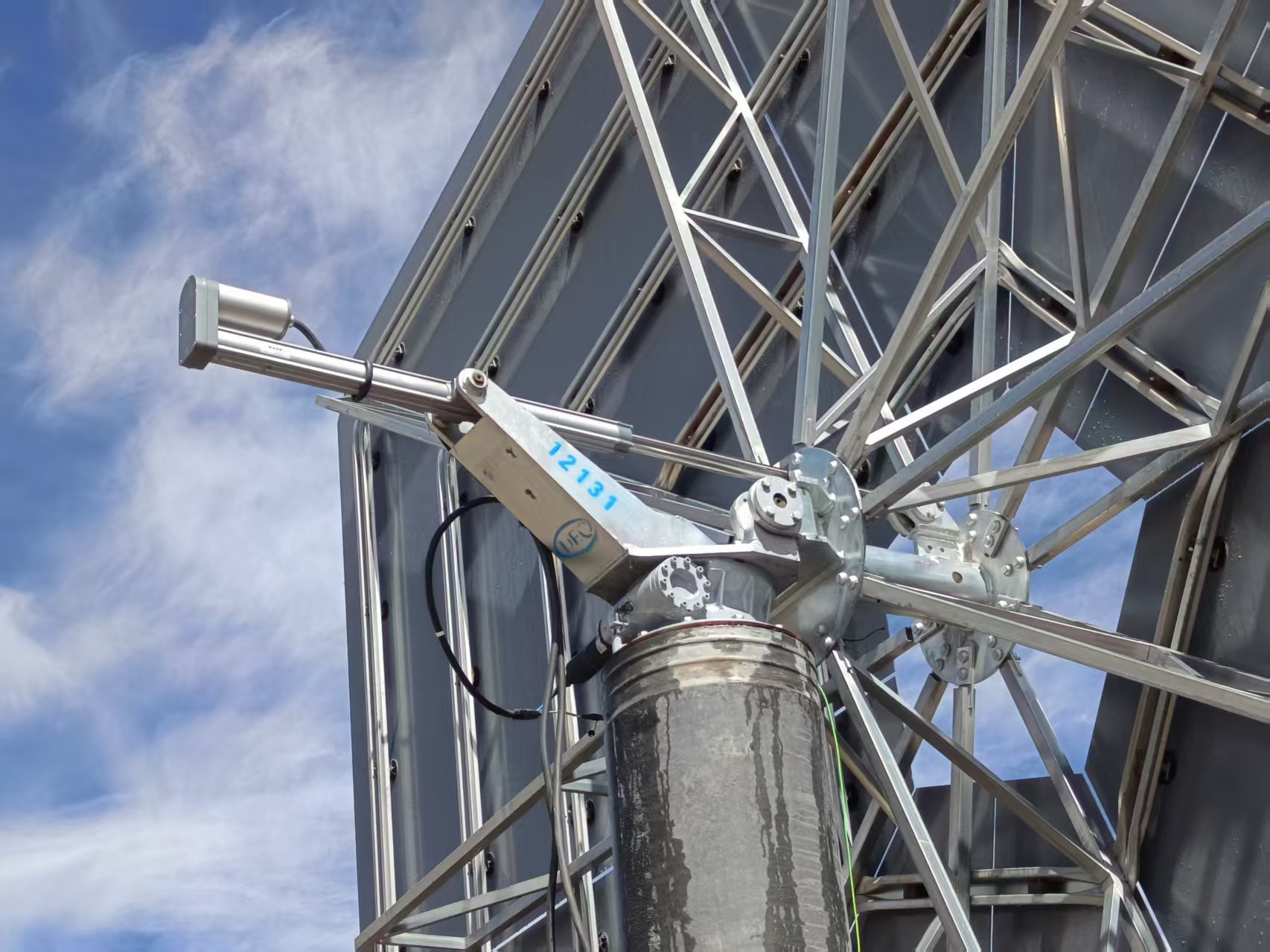 U23D High Precision Linear Actuator for Solar Tower Heliostat Tracking System