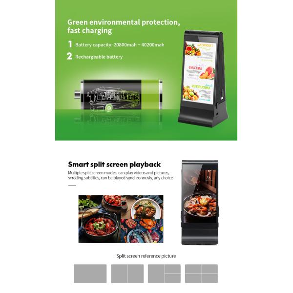 Desktop IPS LCD Touch screen Kiosk Charging station