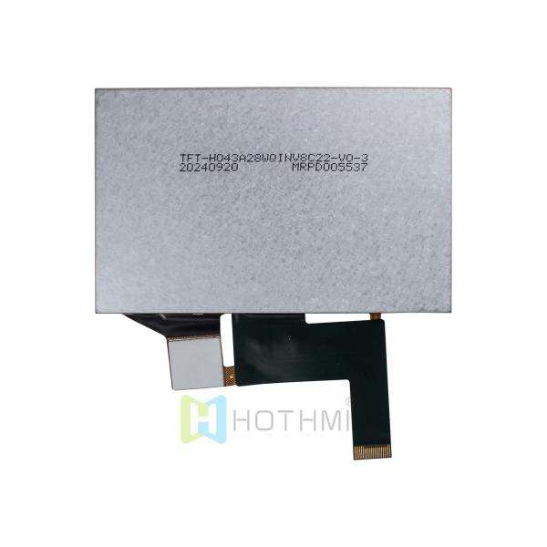 4.3 Inch TFT LCD Display Module | Capacitive Touch Panel | Optical Bonding