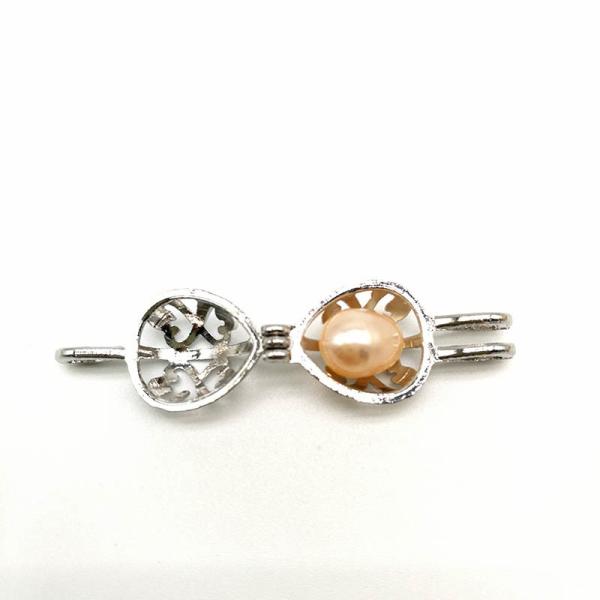 Jewelry Making Oyster Pearl Cage Bead and Essential Oil Diffuser DIY Locket Pendant