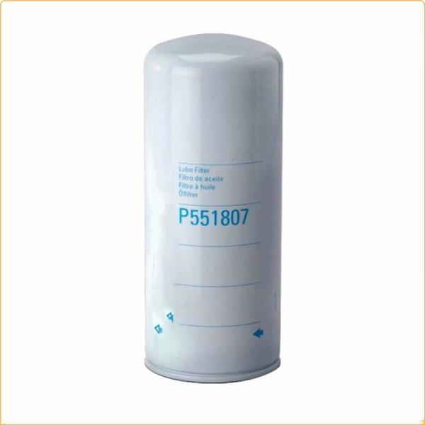 Wholesale Truck Trailer Engine Spare Parts Spin On Lube Oil Filter P551807 With Customized Package