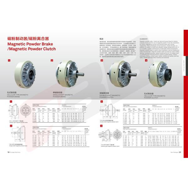 50NM Magnetic Powder Clutch