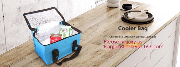 bottle thermal cool bag pinic drinks insulation carrier storage wine cooler bag,Fashionable Snow OXford Aluminum foil co