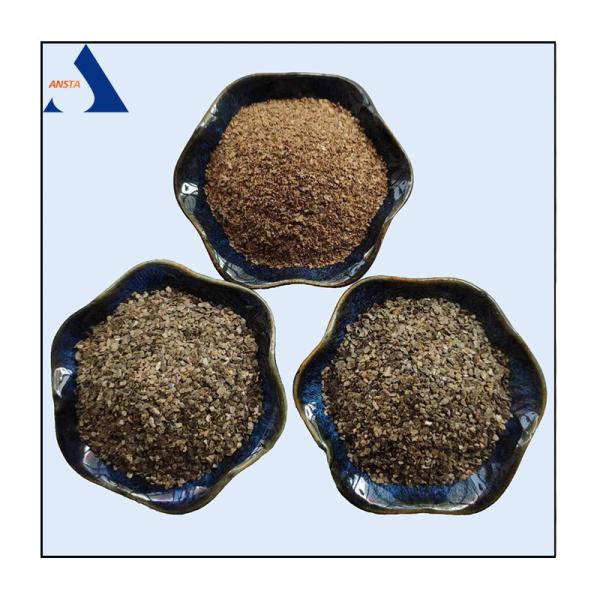 Asbestos-Free Golden Vermiculite Flakes 0.3-1mm/1.0-2.5mm/1-3mm/2-4mm Asbestos