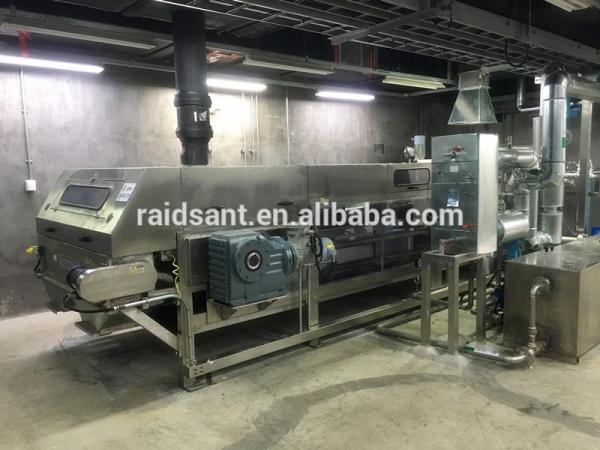 Granulador com correia e cabeça de aço do rotoform