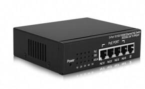 5 Port RJ45 Power Over Ethernet Adapter Network Switch Multimode