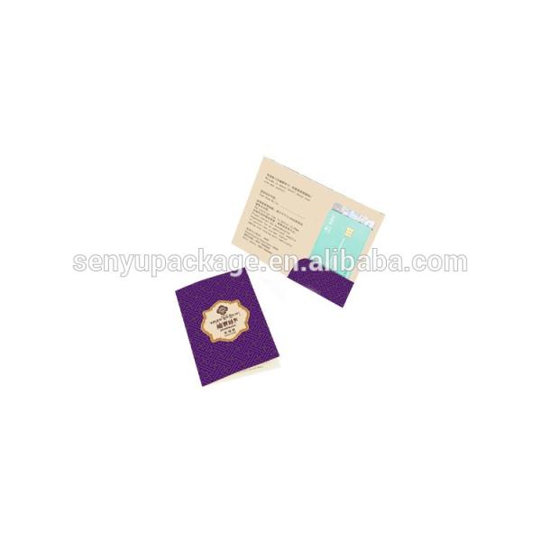 Private custom cheap presentation folder brochure advertising paper printing