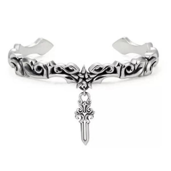Viking Style Twisted Braided Pattern Copper Balance Bracelet