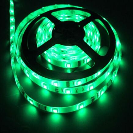 12V DC flexible led strips ip65 SMD5050 Epistar 120° angle waterproof RGB led strip light for shops stores