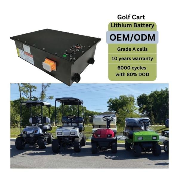 Long Lifespan Golf Cart Lithium Ion Battery Pack 72v200ah LiFePO4 Golf Cart Battery