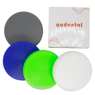 Green Blue White Grey Dental Wax Disk Open System Dental Lab Material FDA