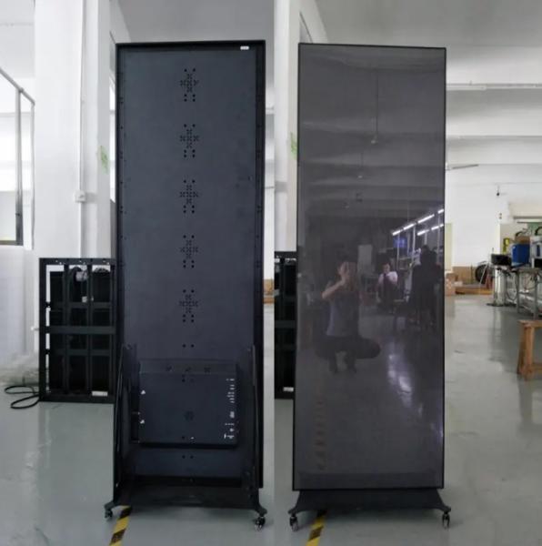 1920x640x33mm HD Commercial LED Display Screen Poster Piso para publicidade ao ar livre