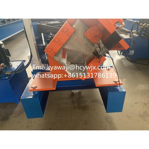 Горячая продажа кровельная канавка машина дождь собирает канавку машина для изготовления высокой производительности