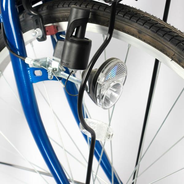 Pedal comum de 26 polegadas Ciclo feminino Shimano Retro Bike com cesta