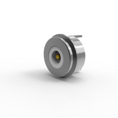 5A Magnetic Pogo Pin Connector 8.0mm Spring Connectors Round