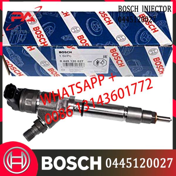 Injetor de combustível comum diesel 0986435504 do trilho 0445120027 97303657 897303657C para o motor de Chevrolet GMC Duramax