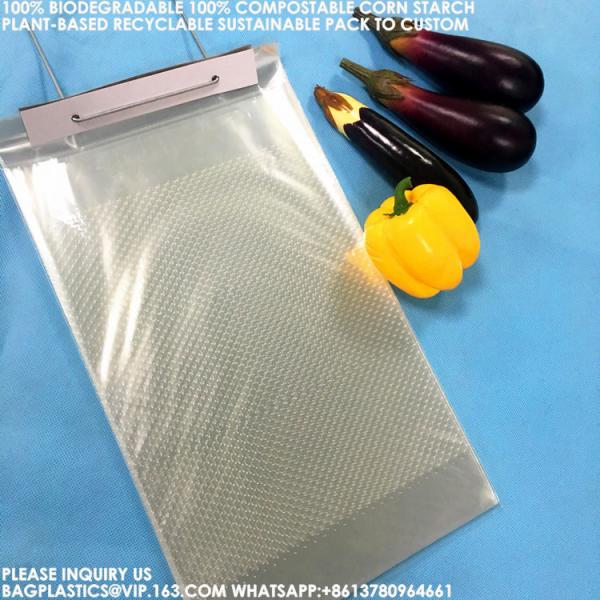Wholesale Micro-Perforate Bag Bread Wicket Bag Prints Custom Size CPP Bag for Bakery shop, Supermarket, Farmstore