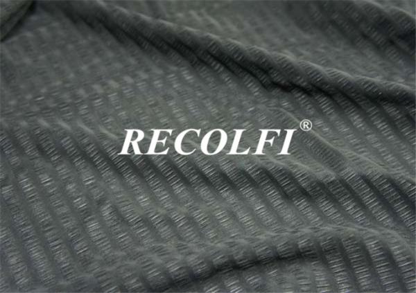 Anti Crease Pop Plain Polyester Activewear Fabric Made From Recycled Plastic
